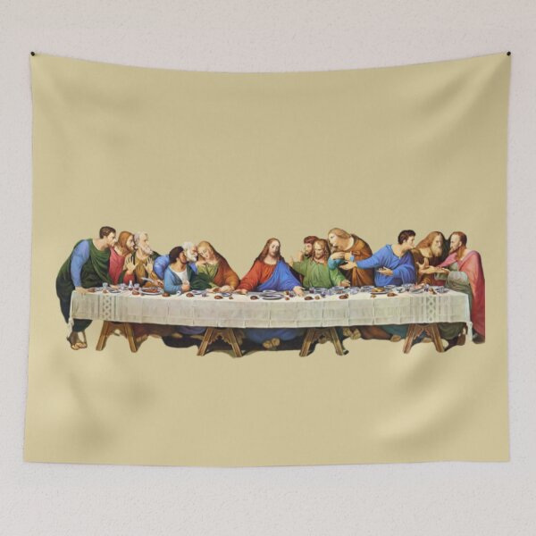 Item preview, Da Vinci The Last Supper Of Jesus Christ Sticker designed and sold by Teetans.