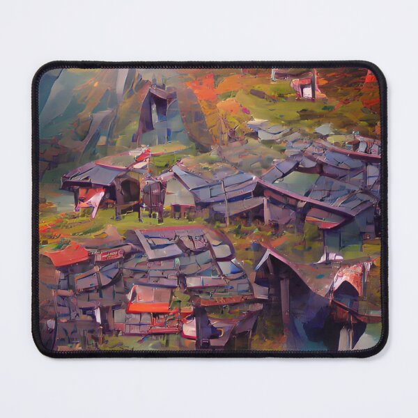 Item preview, Village | Artificial Inteligence Generated Art designed and sold by AllAboutAI.