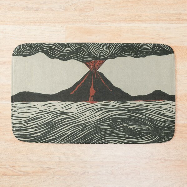 Item preview, Cover illustration for The Eruption of Mount Pelee - Vintage Art designed and sold by RickE.