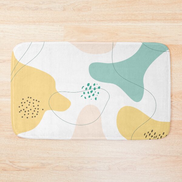 Item preview, Colorful modern abstract shapes pattern design designed and sold by GraphicDream.