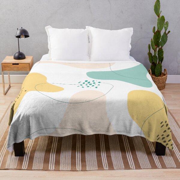 Item preview, Colorful modern abstract shapes pattern design designed and sold by GraphicDream.