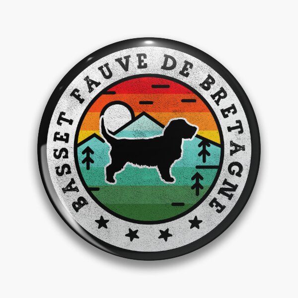 Item preview, Basset Fauve de Bretagne Retro Summer Vintage designed and sold by rafaeltto.