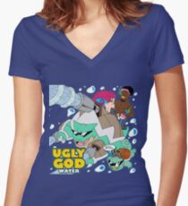 Ugly God Women's Fitted V-Neck T-Shirt