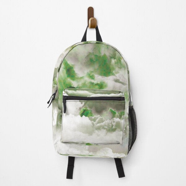 Item preview, Green and white clouds designed and sold by Marnple.