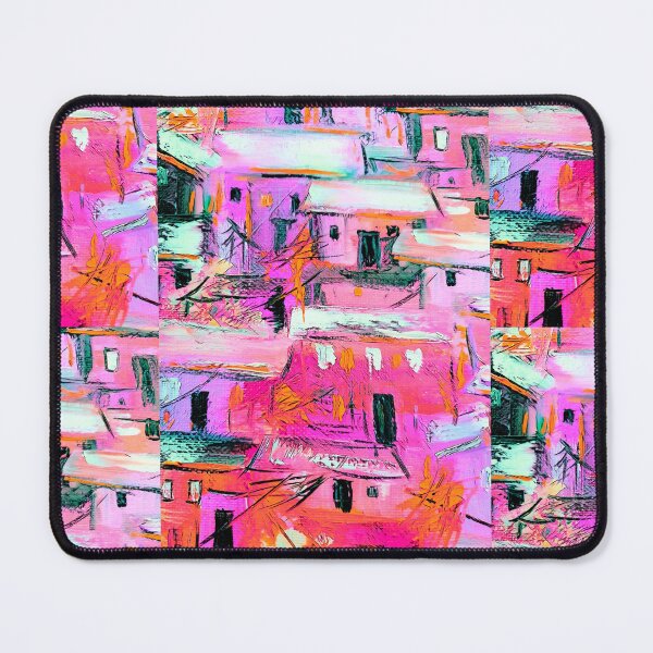 Item preview, Sky city, edited part of oil painting by MariDani Art, #3 designed and sold by MariDaniArt.
