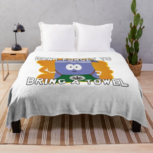 Item preview, Towelie Autocollant Don't Forget to Bring a Towel designed and sold by BadgerDrew.