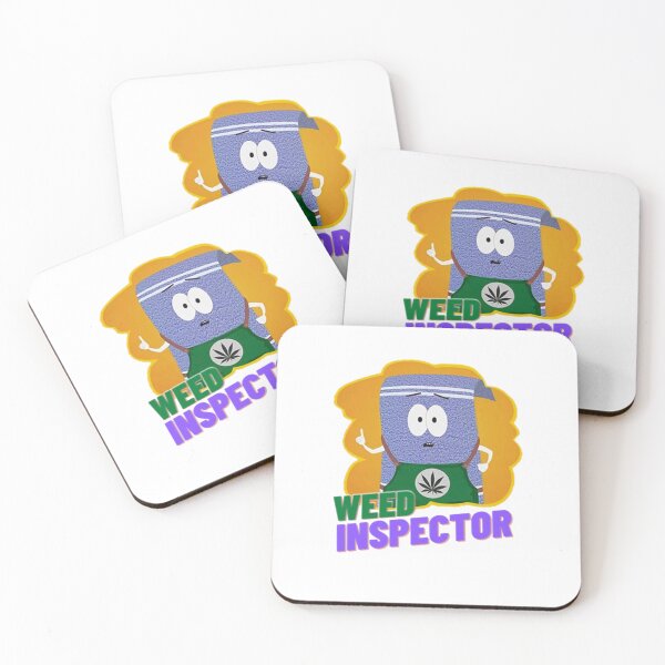 Item preview, Towelie Autocollant Weed Inspector designed and sold by BadgerDrew.
