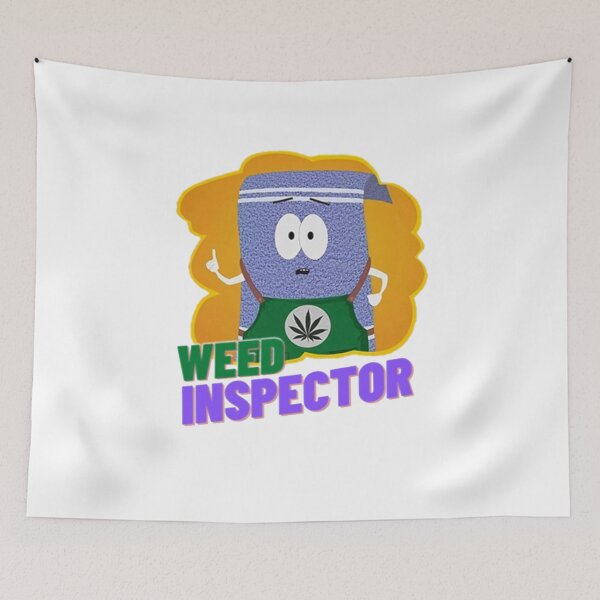 Item preview, Towelie Autocollant Weed Inspector designed and sold by BadgerDrew.