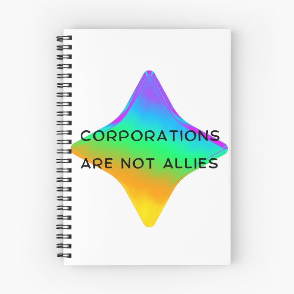 Item preview, Corporations Are Not Allies designed and sold by DoraHappy.