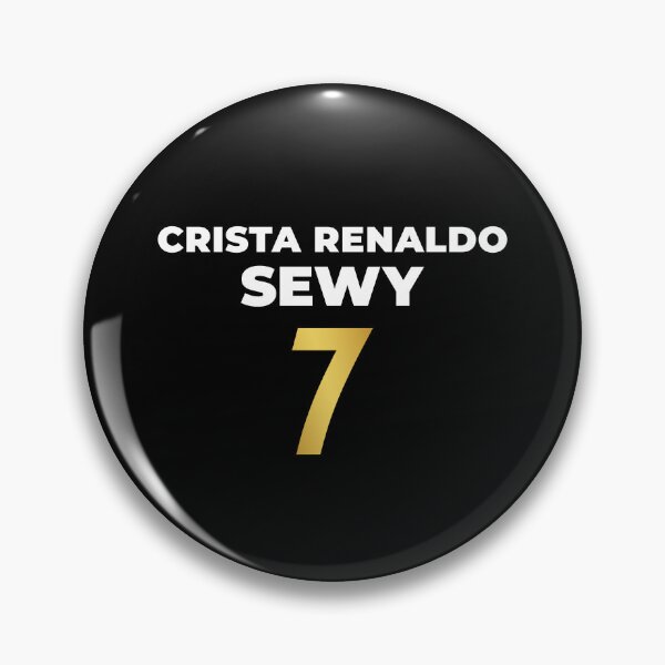 Item preview, "Crista Renaldo" Sewy 7 (Gray - Gold 7/Black BG) - Funny 2022 Meme designed and sold by FilipeFerreira.