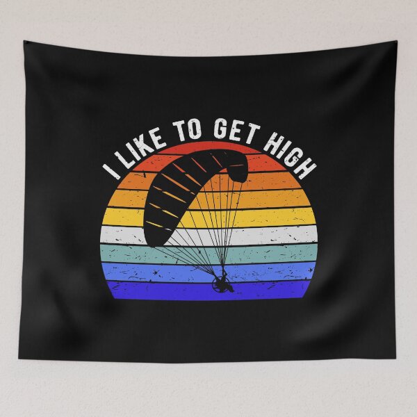 Item preview, Paragliding Lover - I Like To Get High I designed and sold by Lemon Pepper.