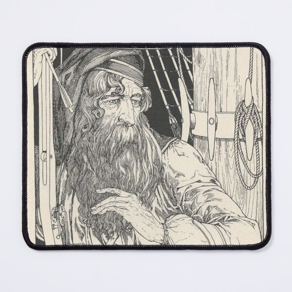 Item preview, The Ancient Mariner by Patten Wilson - Vintage Art designed and sold by RickE.