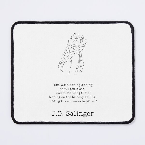 Item preview, "Holding the universe together" - J.D. Salinger designed and sold by BookberryGarden.