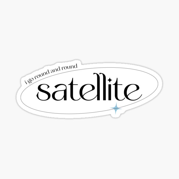 Satélite de Harry Styles Pegatina Pegatina