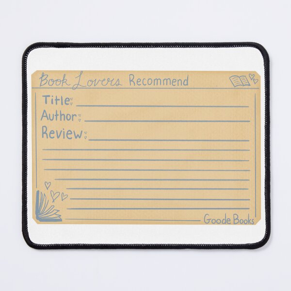 Item preview, Book Lovers Recommend designed and sold by Danielle Seay.
