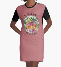 Sie gehören zu den Wildblumen T-Shirt Kleid