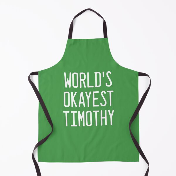 Item preview, World's Okayest Timothy designed and sold by TimespunThreads.