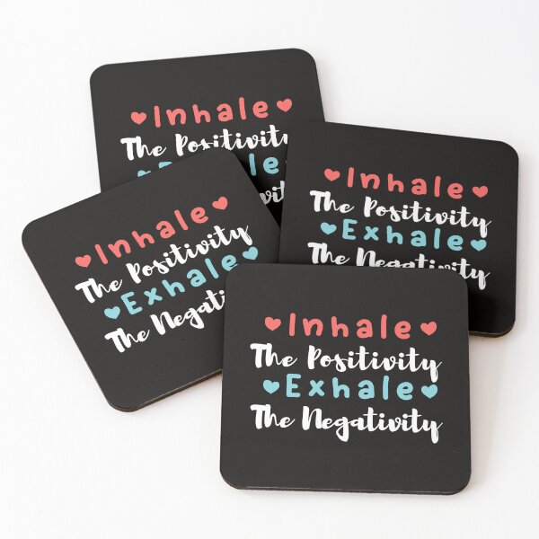 Item preview, Inhale The Positivity Exhale The Negativity designed and sold by Aimyashoppy.
