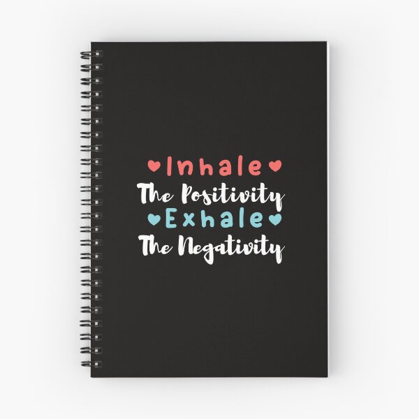 Item preview, Inhale The Positivity Exhale The Negativity designed and sold by Aimyashoppy.