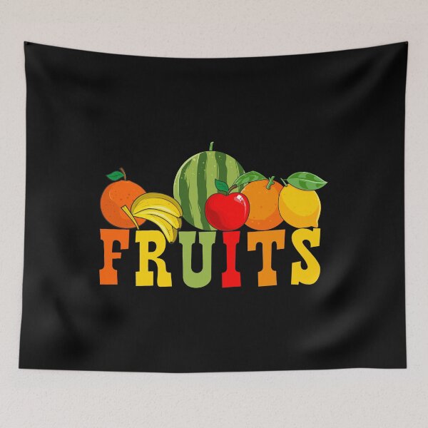 Item preview, Fruits Oranges Bananas Watermelons Apples Lemons designed and sold by joseartgel.