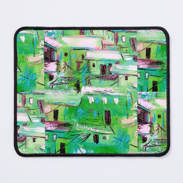 Item preview, Sky city, edited part of oil painting by MariDani Art, #6 designed and sold by MariDaniArt.