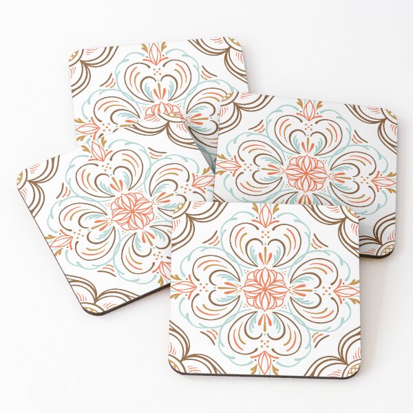 Item preview, Nordic Folk Art Pattern designed and sold by CraftyBee.