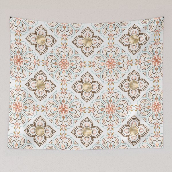 Item preview, Nordic Folk Art Pattern designed and sold by CraftyBee.