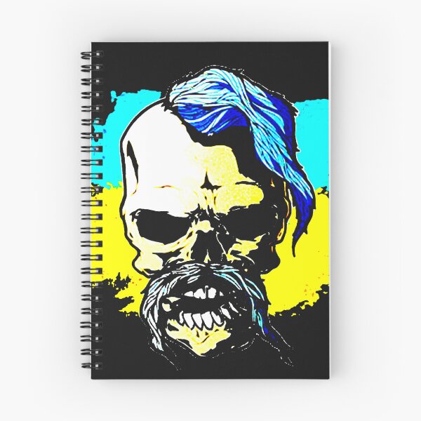Item preview, Ukrainian Flag Skull Cossack Perfect For Ukraine Lovers designed and sold by andsha4217.