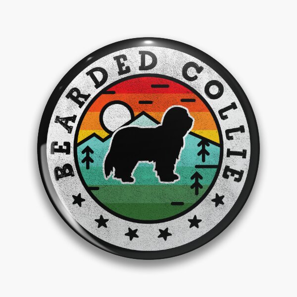 Artikelvorschau, Bearded Collie Retro Summer Vintage entworfen und verkauft von rafaeltto.