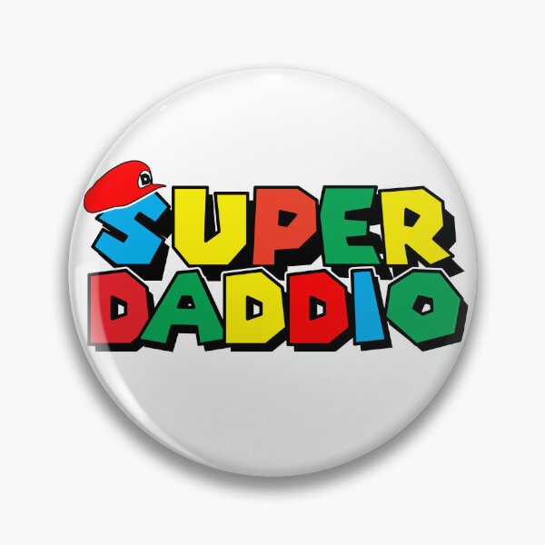 Item preview, Super Daddio, Gaming Dad, Father's Day Gift  designed and sold by mamahellfire31.