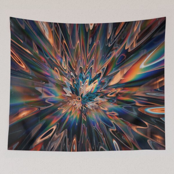 Item preview, Chaos | Abstract Explosion Glitch Art designed and sold by hatodesigns.