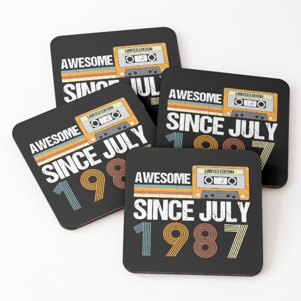 Item preview, Awesome Since July 1987 | Made In 1987 | Vintage July 1987 designed and sold by AMINE  ★★★★★.