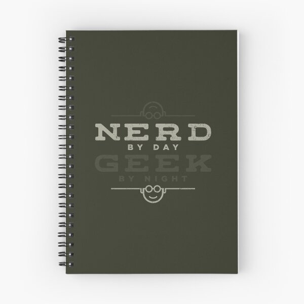 Item preview, Nerd by Day Geek by Night designed and sold by Eurokollektiv.