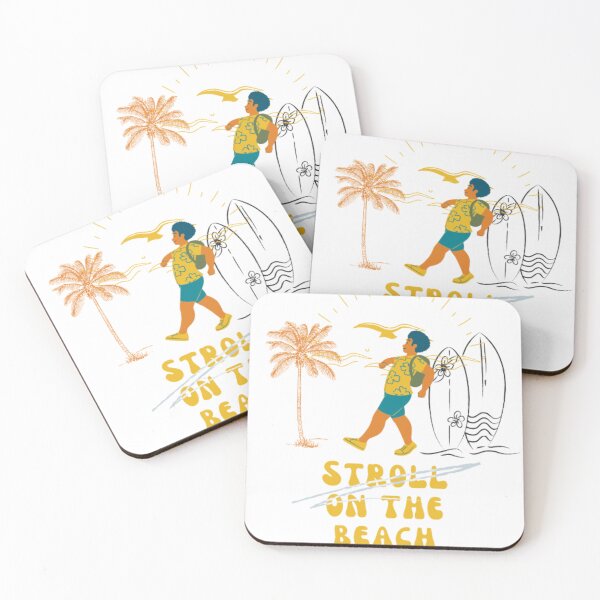 Item preview, Stroll On the beach surfing life Classic T-Shirt  designed and sold by m-m-rstore.