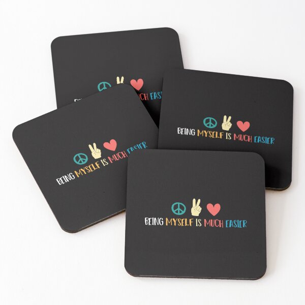 Item preview, Being Myself Is Much Easier designed and sold by Aimyashoppy.