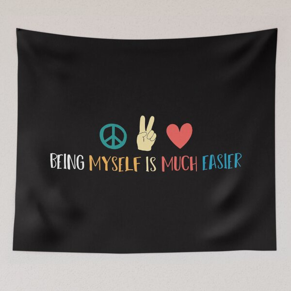 Item preview, Being Myself Is Much Easier designed and sold by Aimyashoppy.