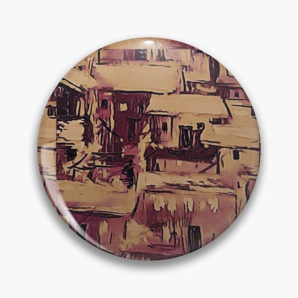 Item preview, Sky city, edited part of oil painting by MariDani Art, #7 designed and sold by MariDaniArt.