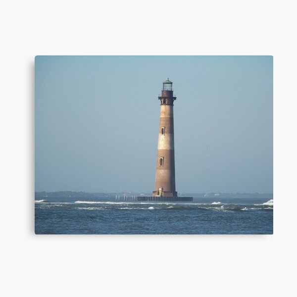 This little Light on Morris Island Canvas Print