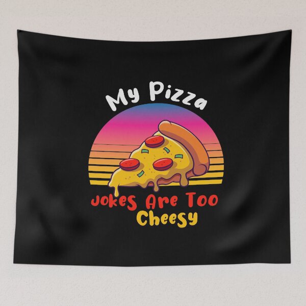 Item preview, My Pizza Jokes Are Too Cheesy designed and sold by Aimyashoppy.