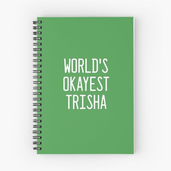 Item preview, World's Okayest Trisha designed and sold by TimespunThreads.