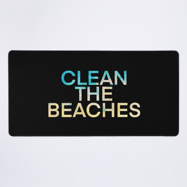 Item preview, Clean the Beaches, Save the Ocean Sticker designed and sold by DesignsByPw.