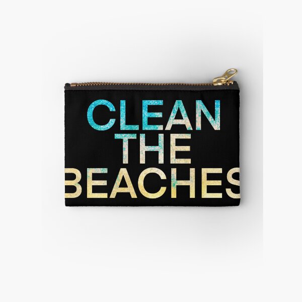 Item preview, Clean the Beaches, Save the Ocean Sticker designed and sold by DesignsByPw.