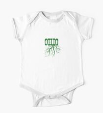 Ohio Roots Short Sleeve Baby One-Piece