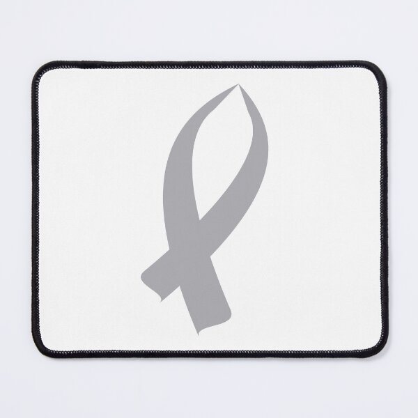 Item preview, Awareness Ribbon (Gray) designed and sold by blakcirclegirl.