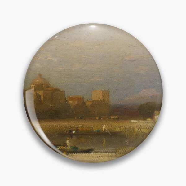 Item preview, On the Viga, Outskirts of the City of Mexico designed and sold by allhistory.