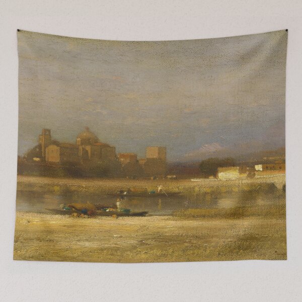 Item preview, On the Viga, Outskirts of the City of Mexico designed and sold by allhistory.