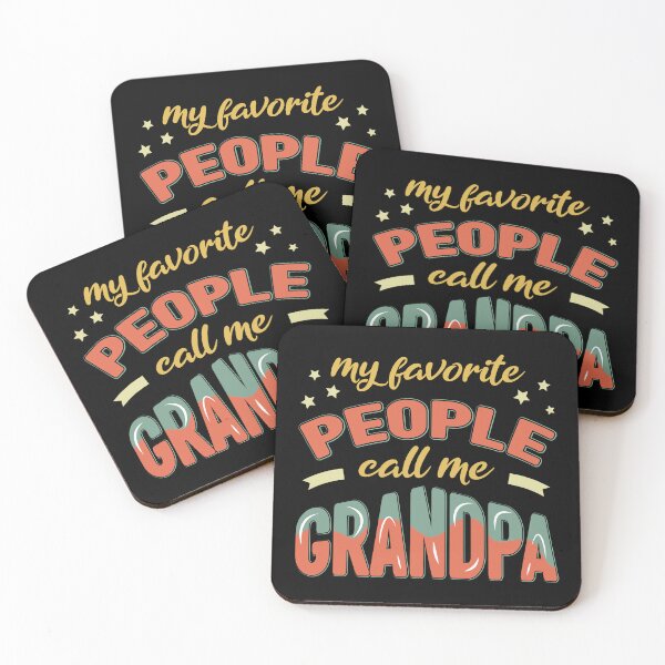 Item preview, Fathers day gift ideas for grandpa or dad - Fathers day 2022 - My favorite people call me grandpa designed and sold by Alice-Elgawi.