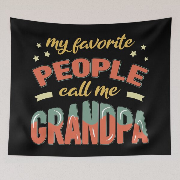 Item preview, Fathers day gift ideas for grandpa or dad - Fathers day 2022 - My favorite people call me grandpa designed and sold by Alice-Elgawi.
