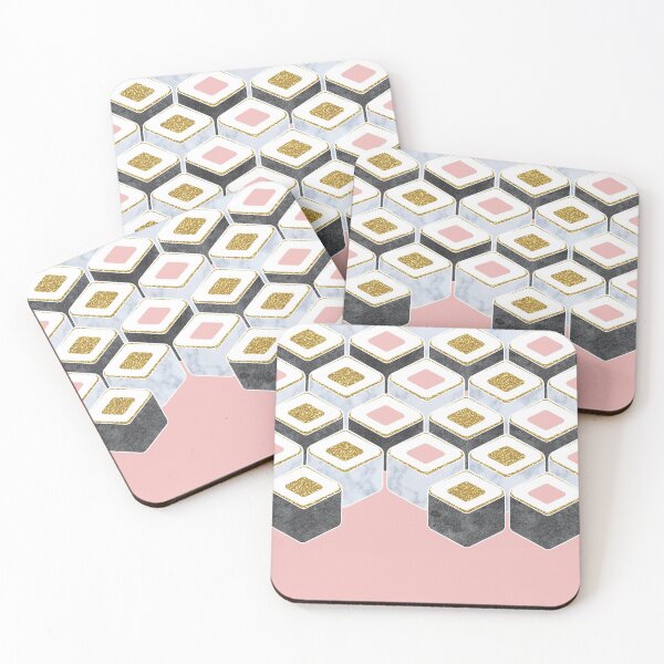 Item preview, Luxurious hexagon sushi rose designed and sold by SelmaCardoso.