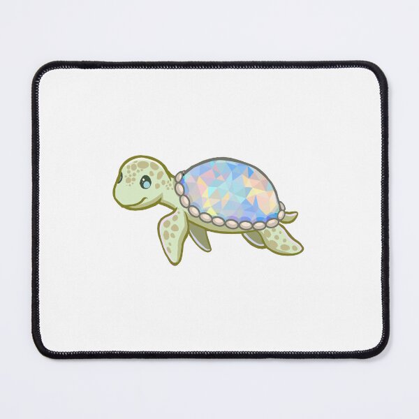 Item preview, Opal Cute Sea Turtle Sticker designed and sold by 10six.